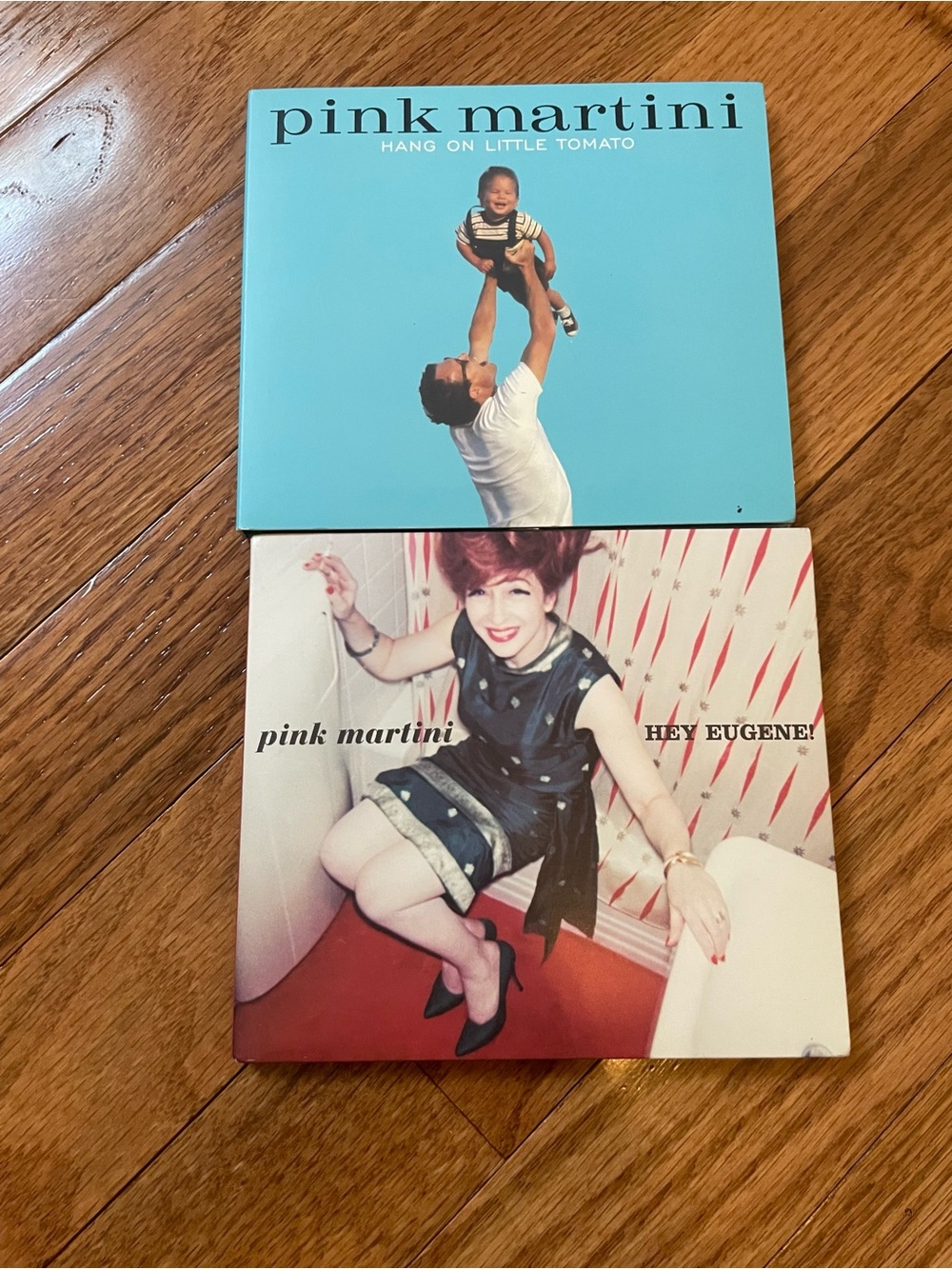 Lot of 2 Pink Martini CDs - Hang On Little Tomato, Hey Eugene